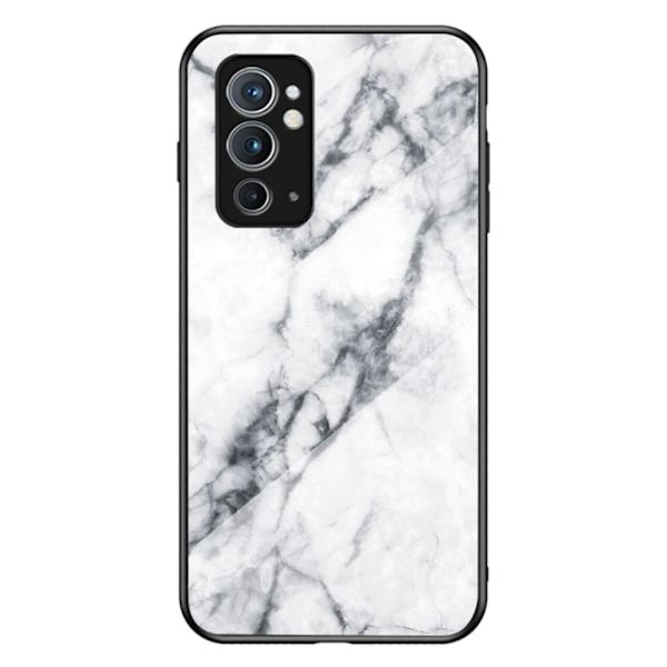 Fantasy Marble OnePlus 9RT 5G Cover - Hvid Marmor White