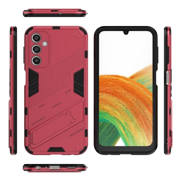 Støtsikkert hybriddeksel for Samsung Galaxy A24 4G - Rose Pink