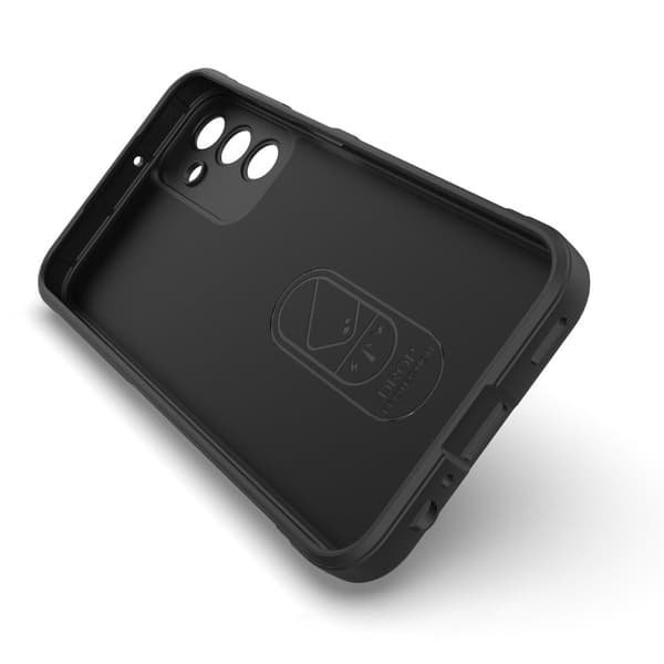 Deksel med mykt grep for Samsung Galaxy A15 - Sølv/Grå Silver grey