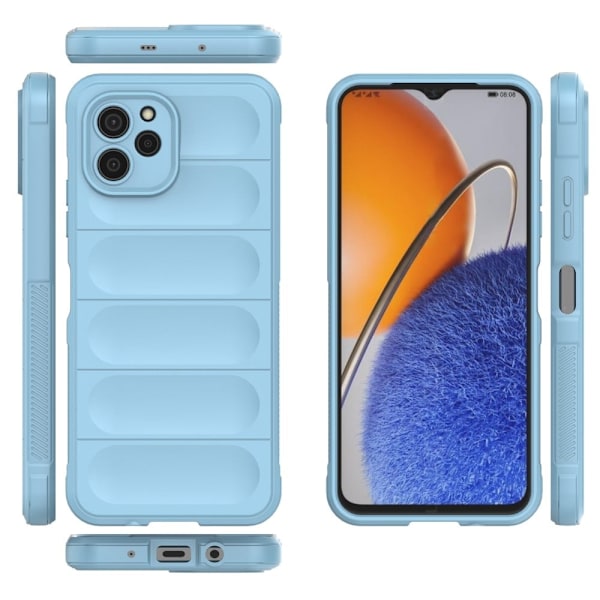 Mjukt greppformat Huawei Nova Y61 skal - Blå Blå