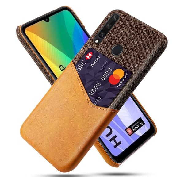 Bofink Huawei Y6p Card kuoret - Oranssi Orange