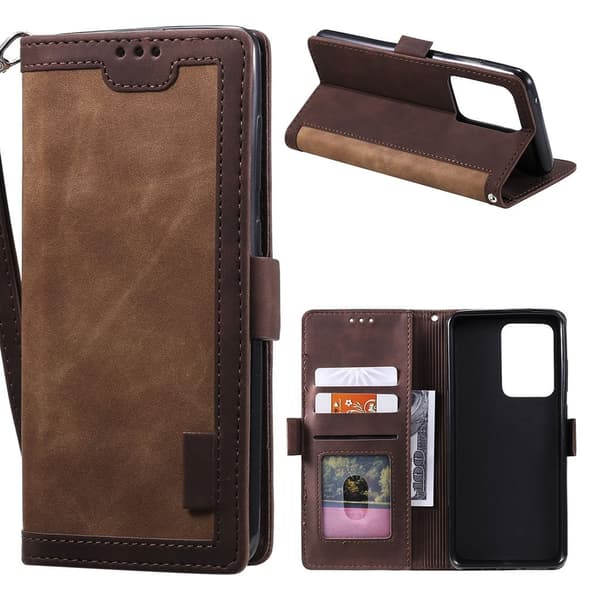Surburbian Samsung Galaxy Note 20 Plus kotelot - Ruskea Brown