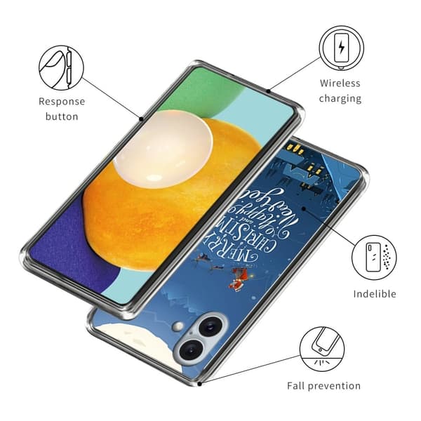 Vibe iPhone 16 Plus cover - Style B Blue
