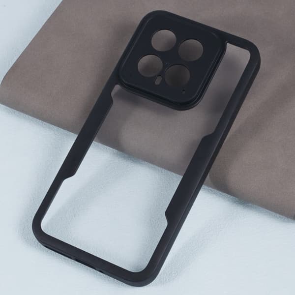 Xiaomi 14 holdbart akryl cover - Gennemsigtig Transparent