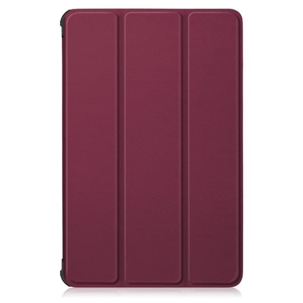 Lenovo Tab P11 Pro Trippelt Lær Etui - Vinrød Red