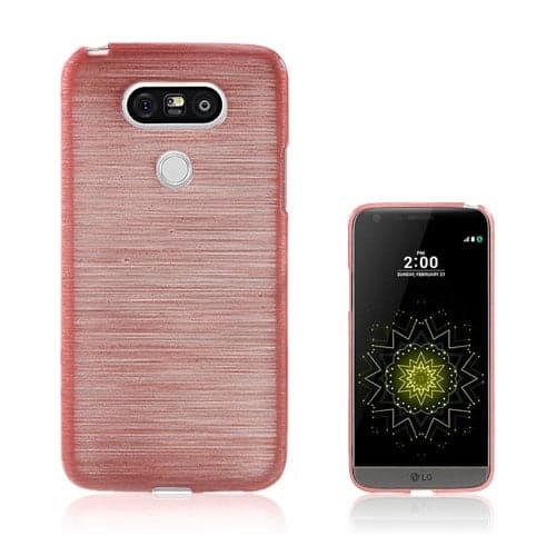 Bremer LG G5 TPU Deksel - Mørk Rosa Pink
