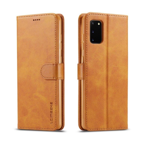 LC.Imeeke läder Samsung Galaxy S10 Lite fodral - Brun Brun