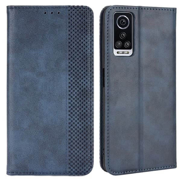 Bofink Vintage BLU G91 Max lærveske - Blå Blue