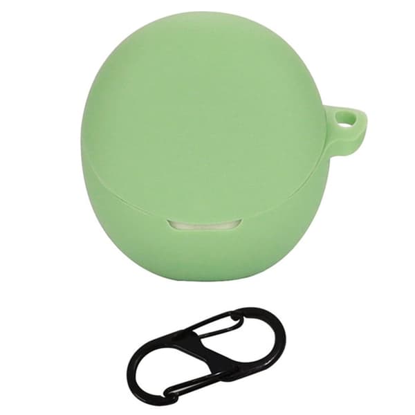 Oppo Enco R2 silikonisuojus soljella - Matcha Vihreä Green