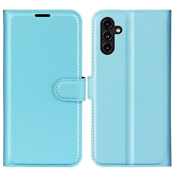 Klassisk Samsung Galaxy A14 Flip Etui - Blå Blue
