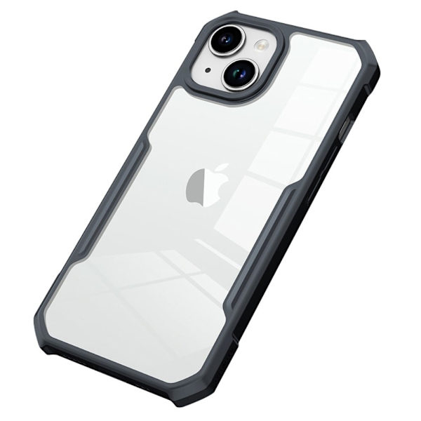 Stødsikkert hybridcover til iPhone 15 - Sort Black