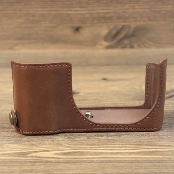 Leica C-Lux leather case - Coffee Brown