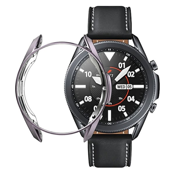 Samsung Galaxy Watch 3 (41mm) holdbar electroplated bumper - grå Silver grey