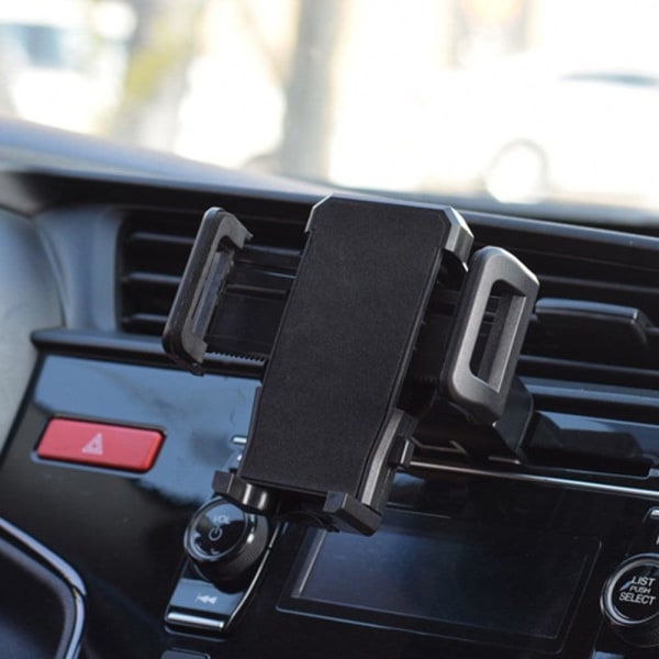 Universal rotatable CD port car phone holder Black