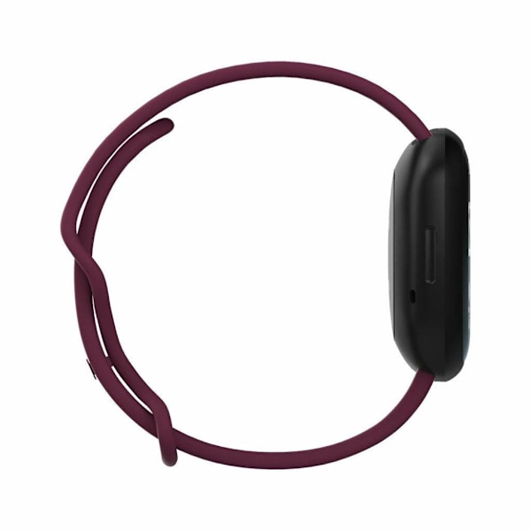 Fitbit Versa 3 / Sense silikon klockarmband - Burgundy Size: S Lila