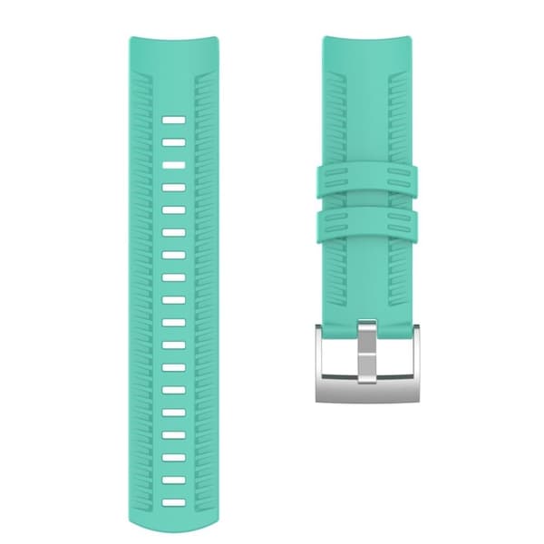 Suunto 9 justerbart klockarmband i silikon - Cyan Grön