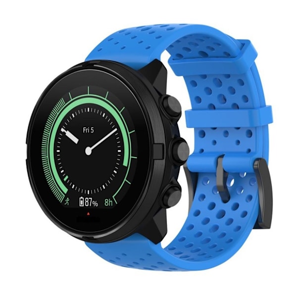 Suunto Spartan Sport Wrist HR Baro / 9 / D5 klockarmband i silikon - Blå Blå