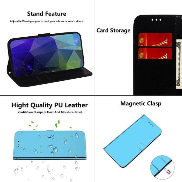 Mirror Nokia G60 fodral - Blå Blå