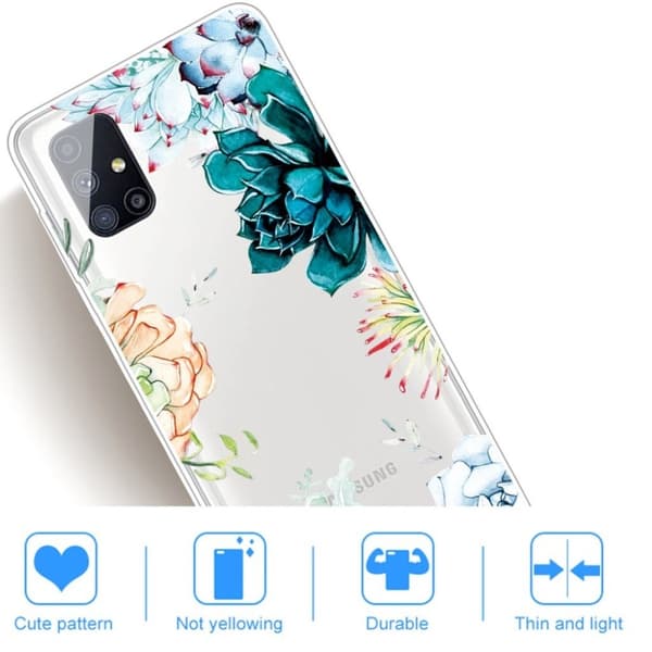 Deco Samsung Galaxy M51 cover - Flerfarvet Multicolor