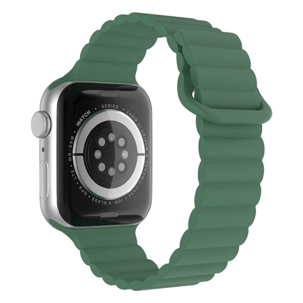 Apple Watch Series 8 (45mm) / Watch Ultra silicone watch strap - Grön