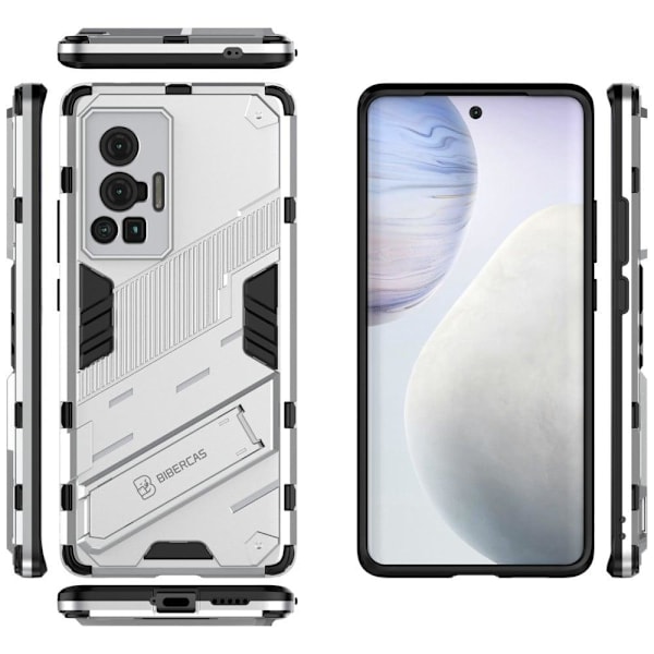 Stöttåligt Vivo X70 Pro hybridskal - Vit Vit