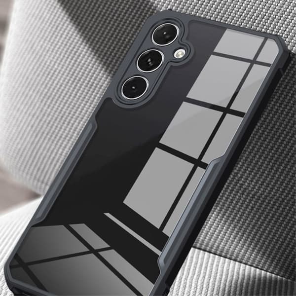 Iskunkestävä hybridikotelo Samsung Galaxy A26 - Läpinäkyvä Transparent