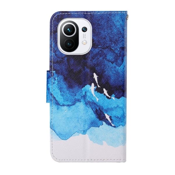 Wonderland Xiaomi Mi 11 Flip Etui - Ocean Blue