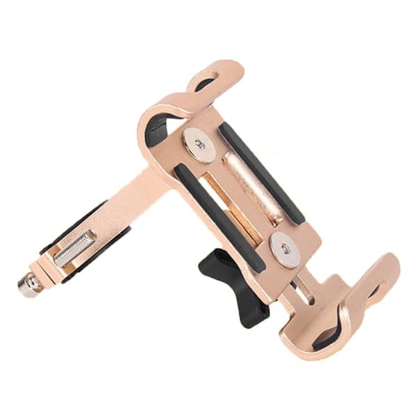 Universal cykelholder til 4,7-6,5 tommer telefon - Guld / Guld Gold