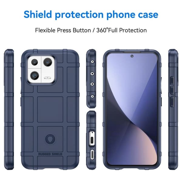 Rugged Shield Etui Xiaomi 13 - Blå Blue
