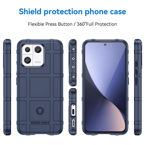Rugged Shield Suojakotelo Xiaomi 13 - Sininen Blue