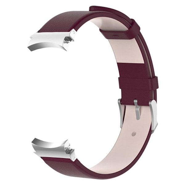 Samsung Galaxy Watch 5 (44mm) / (40mm) / 4 (44mm) / (40mm) Aitoa nahkaa oleva ranneke - Viininpunainen Red
