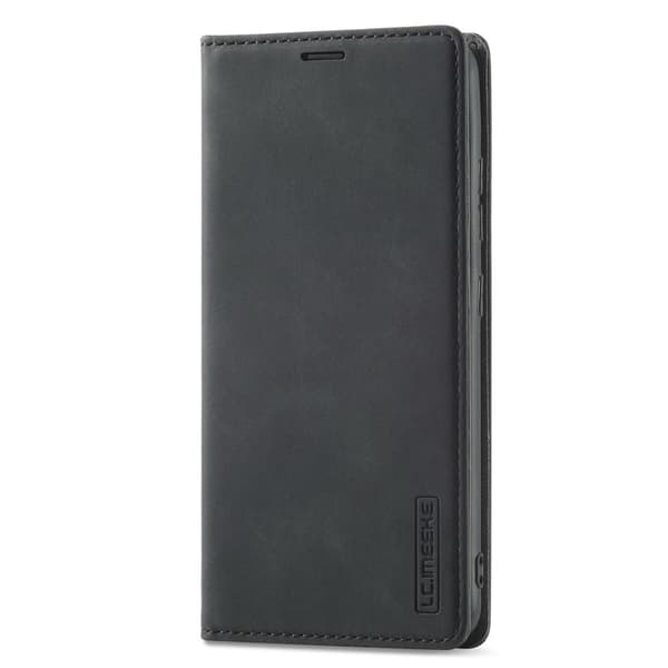 LC.IMEEKE Samsung Galaxy A13 4G flip case - Musta Black