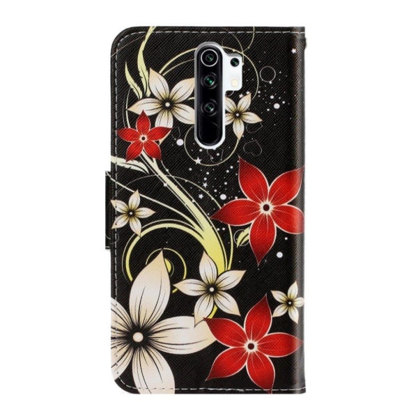 Wonderland Xiaomi Redmi 9 Flip etui - Blomster Multicolor