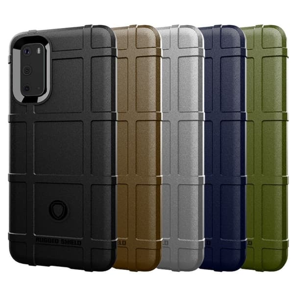 Rugged Shield Samsung Galaxy S20 skal - Svart Svart