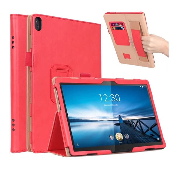 Lenovo Tab P10 nahkakotelo - Punainen Red
