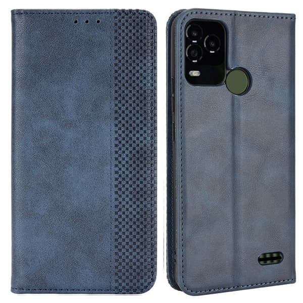 Bofink Vintage BLU G71 Plus lærveske - Blå Blue