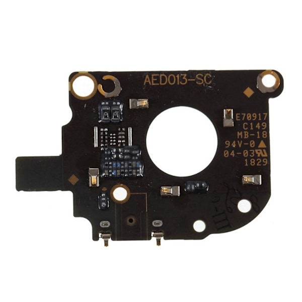 OnePlus 6T OEM mikrofon mikrofon flexkabel Svart