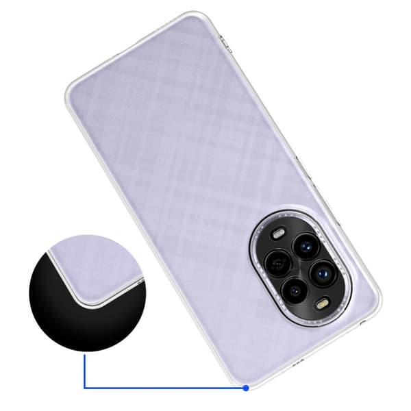 Erittäin ohut läpinäkyvä kotelo Huawei nova 13 Pro Transparent