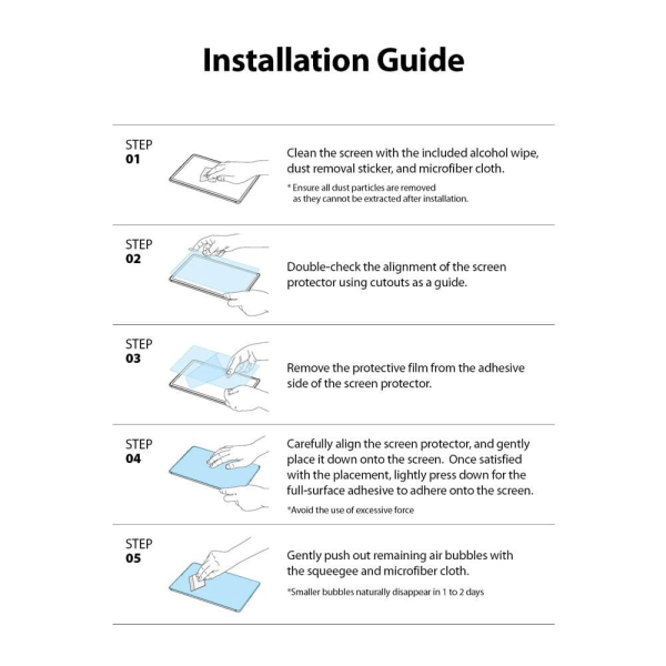 RINGKE IDFULLGL - Ipad Pro 2021 12,9 Tommer / 4Th / 3Rd Transparent