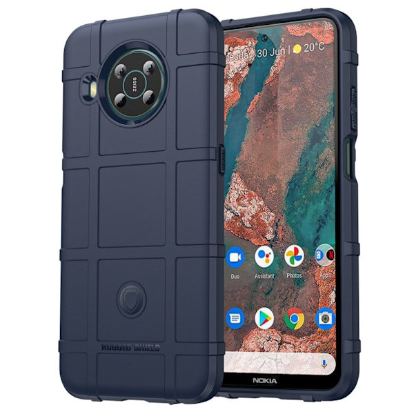Rugged Shield Nokia X100 skal - Blå Blå