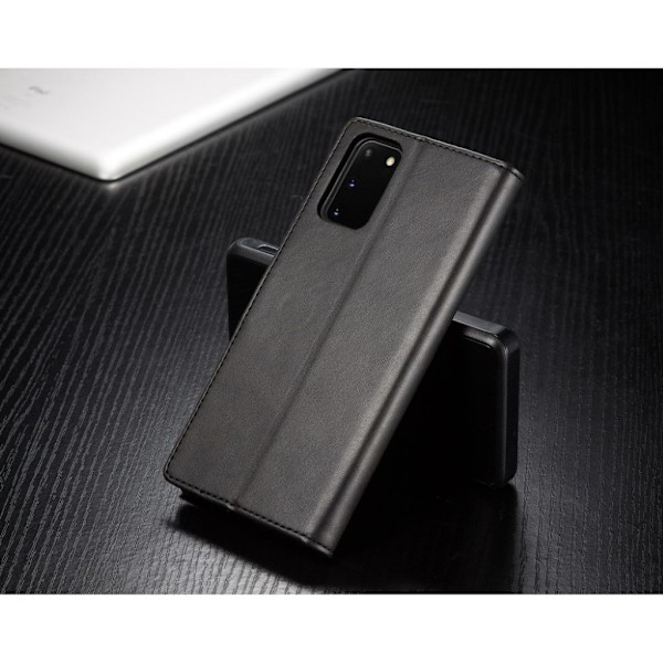 LC.IMEEKE Samsung Galaxy S20 Flip Etui - Sort Black