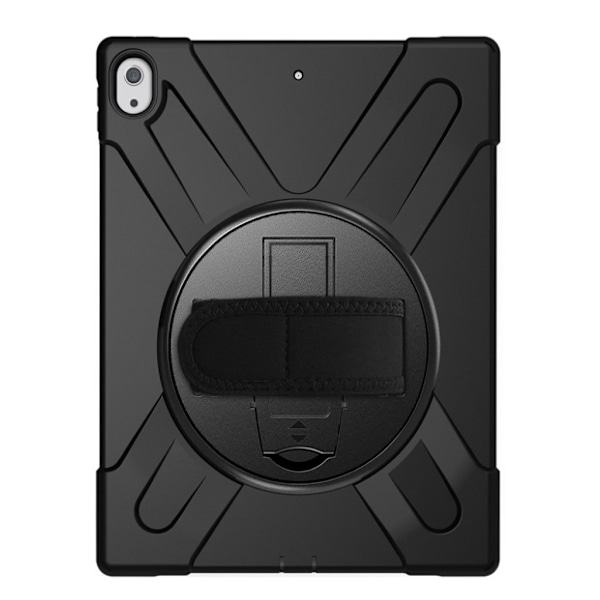 iPad Pro 12,9 tuuman (2018) X-Shape-kotelo - Kaikki Mustaa Black
