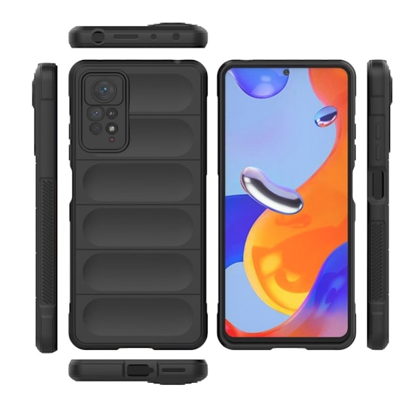 Mjukt greppformat Xiaomi Redmi Note 11 Pro 5G / Xiaomi Redmi Note 11 Pro skal - Silver/Grå Silvergrå