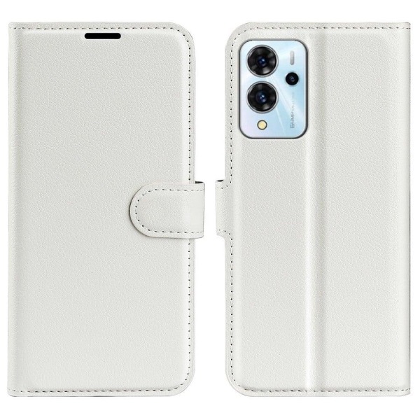 Klassisk ZTE Blade V40 Pro Flip Etui - Hvid White