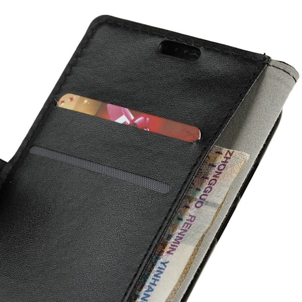 Sony Xperia L2 etui i læder med holder - Ulv Multicolor