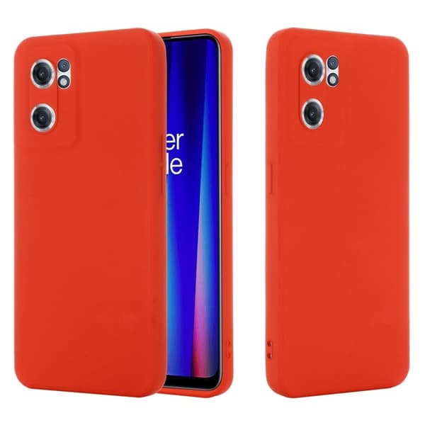 Matte Liquid OnePlus Nord CE 2 5G silikone cover - Rød Red