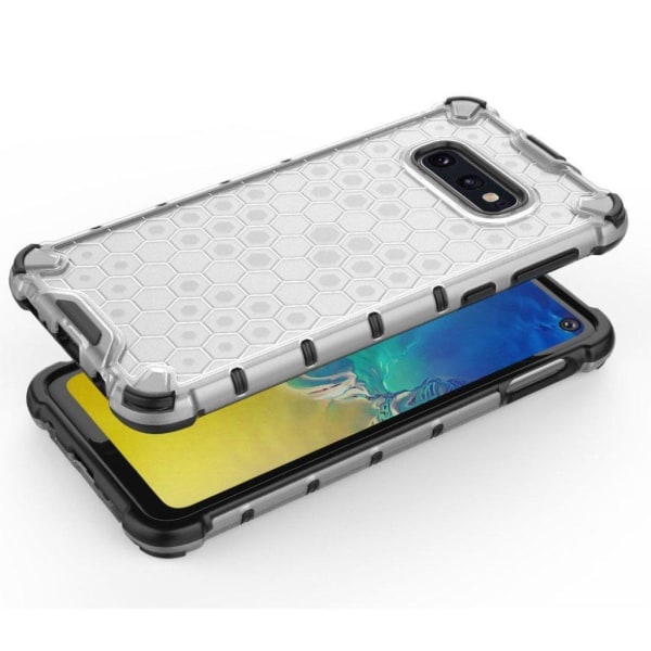 Bofink Honeycomb Samsung Galaxy S10e cover - Hvid White