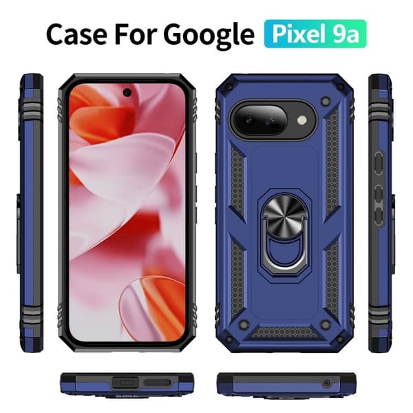 Bofink Combat Google Pixel 9a kotelot - Sininen Blue