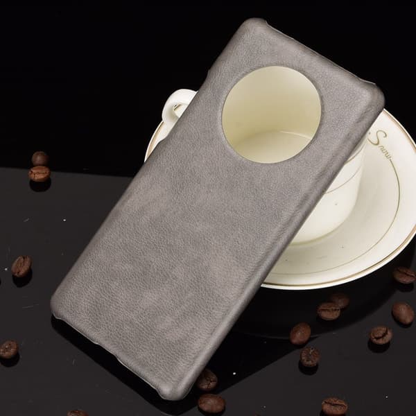 Croco Huawei Mate 40 Pro kotelot - Harmaa Silver grey
