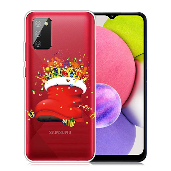 Juleveske til Samsung Galaxy A03s - Julestrømpe Multicolor